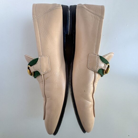 Gucci brixton horsebit & web convertible loafer in skin rose - Picture 8 of 15